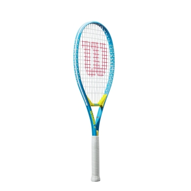 Wilson Kinder-Tennisschläger Ultra Power 25in (9-12 Jahre) 2023 blau - besaitet -